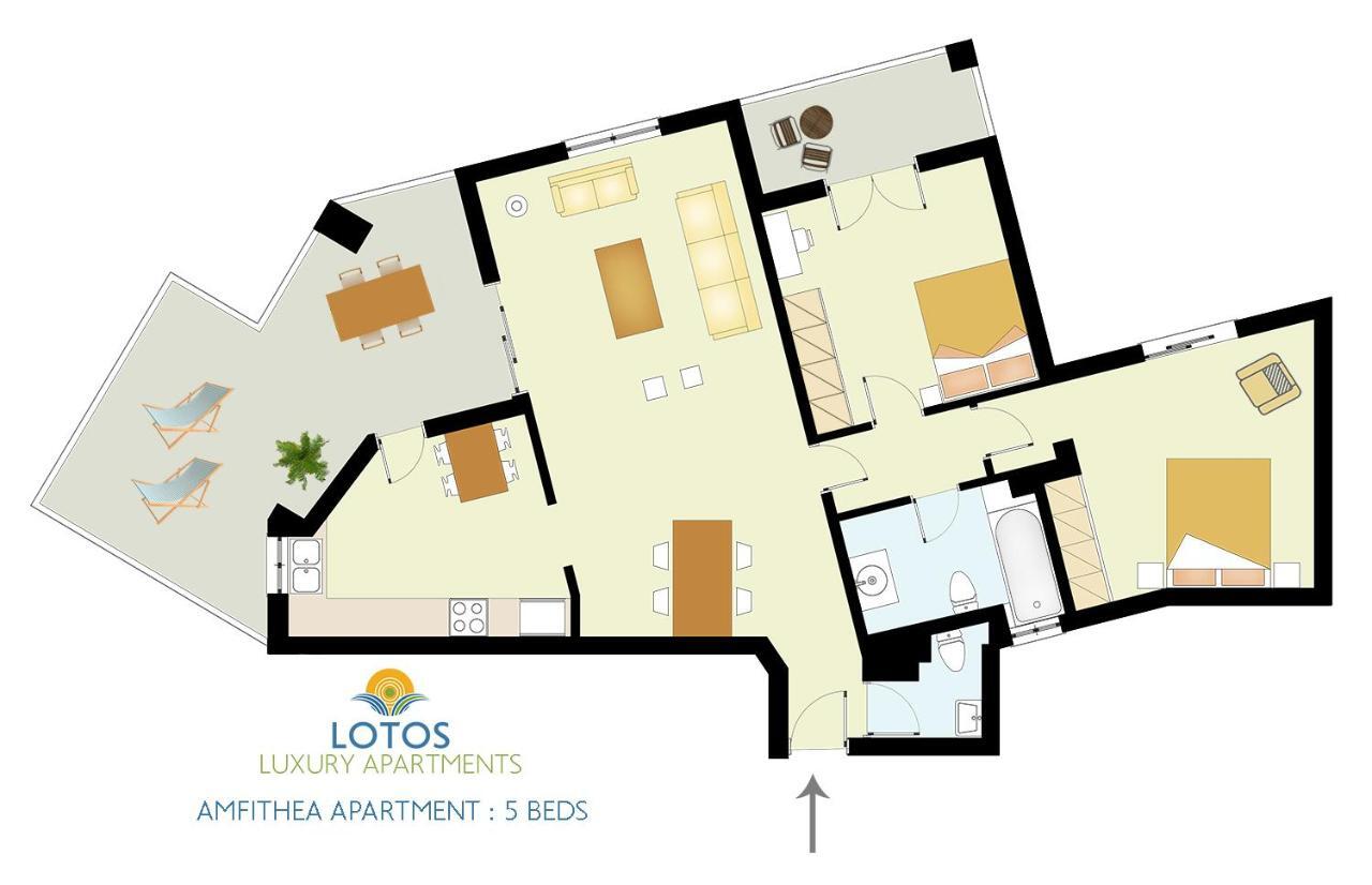 Lotos - Luxury Apartments Kunupidianá Kültér fotó