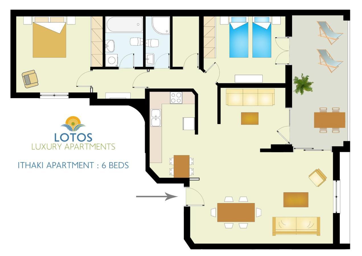 Lotos - Luxury Apartments Kunupidianá Kültér fotó